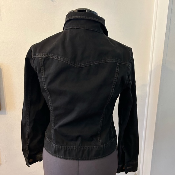 Women’s black Jean jacket - Picture 3 of 5